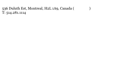 www.restaurantaupieddecochon.ca&#10;536 Duluth Est, Montreal, H2L 1A9, Canada (view map)&#10;T: 514.281.1114