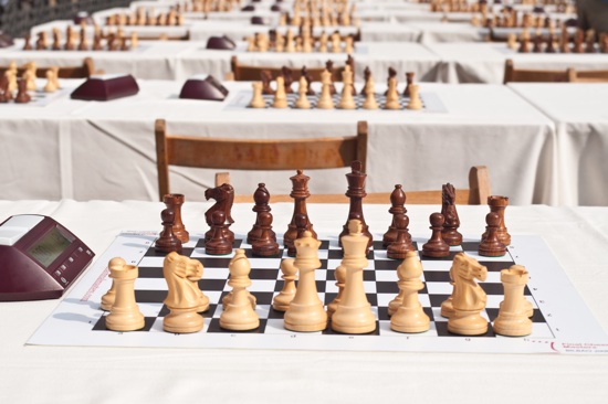 Chess in Plaza Nueva, Bilbao