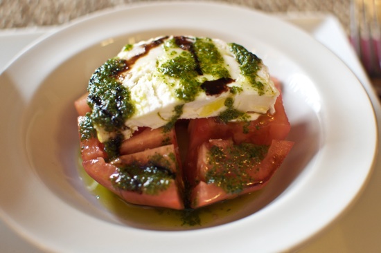 Tomato and Goat Cheese Salad, Blavis